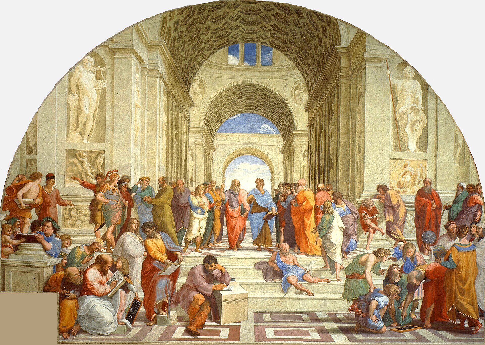 Raphael, The School of Athens — five centuries of schools